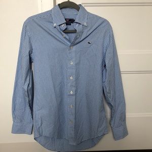 Vineyard Vines Men’s Whale Button Up Shirt